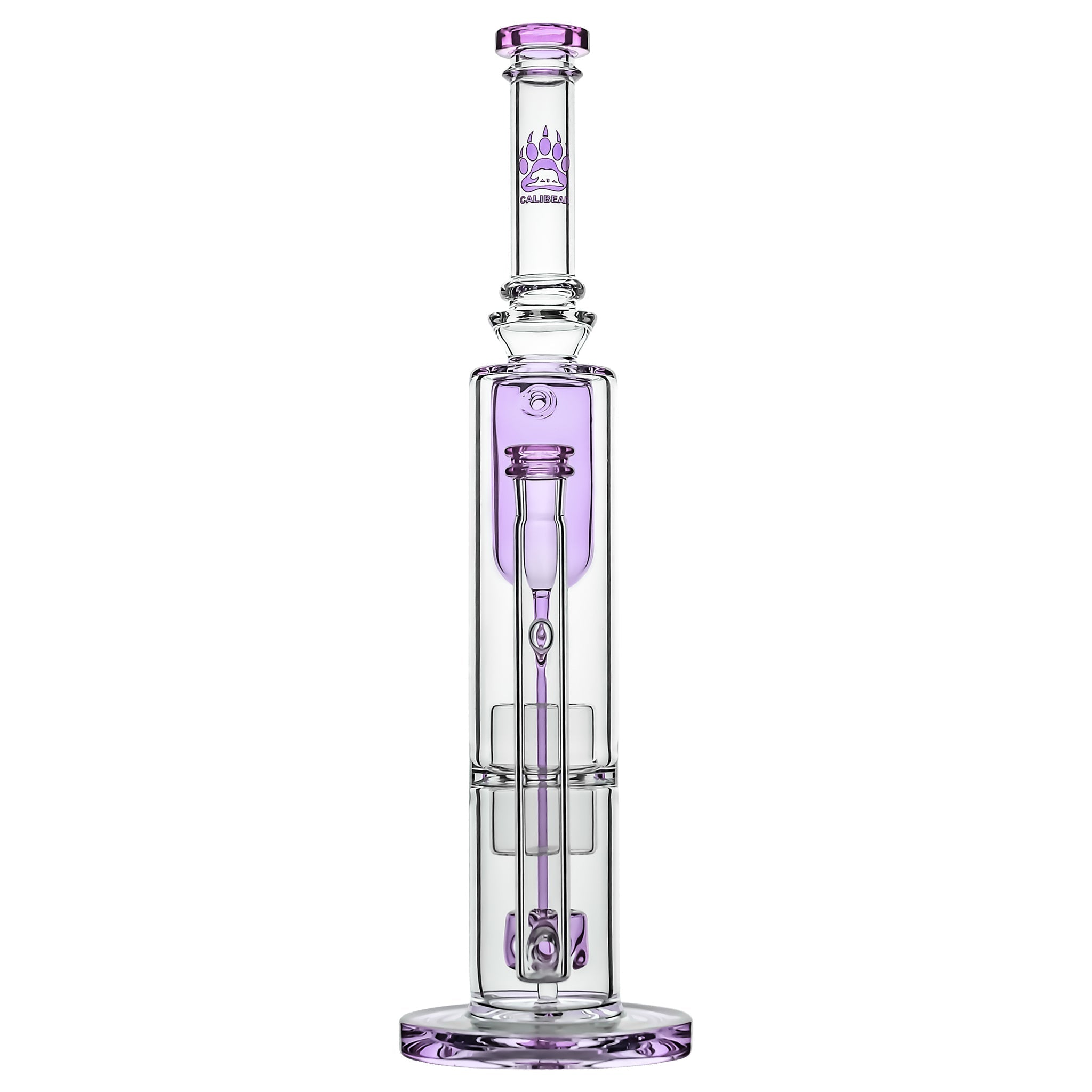 Calibear Pillar Flower Of Life Klein Bong