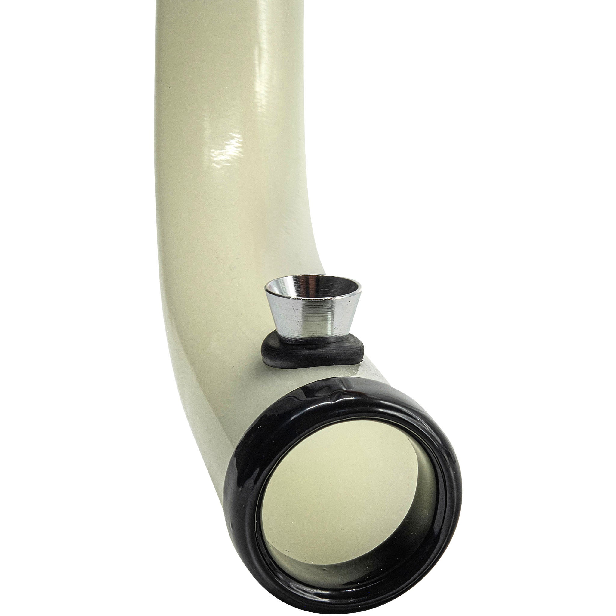 Acrylic Glow In The Dark Curved Steamroller Tube Gas Mask