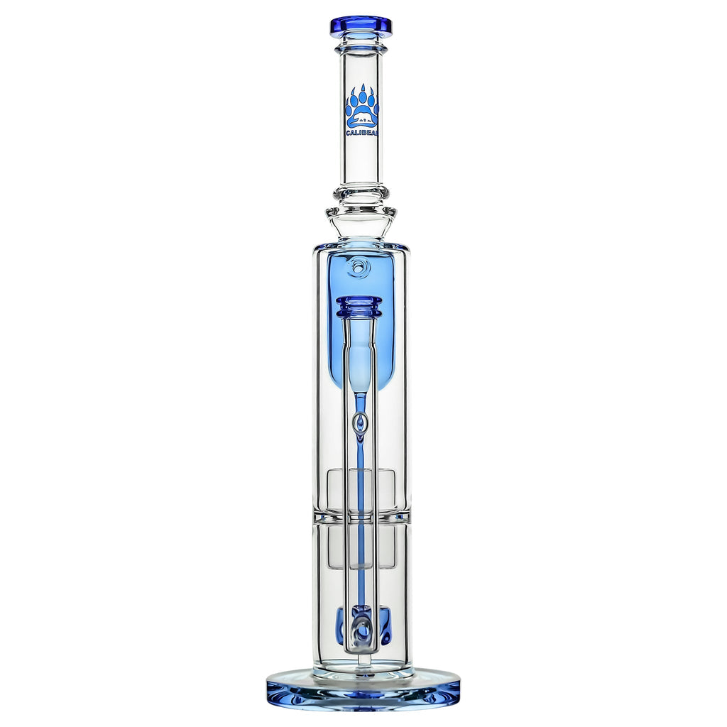 Calibear Pillar Flower Of Life Klein Bong