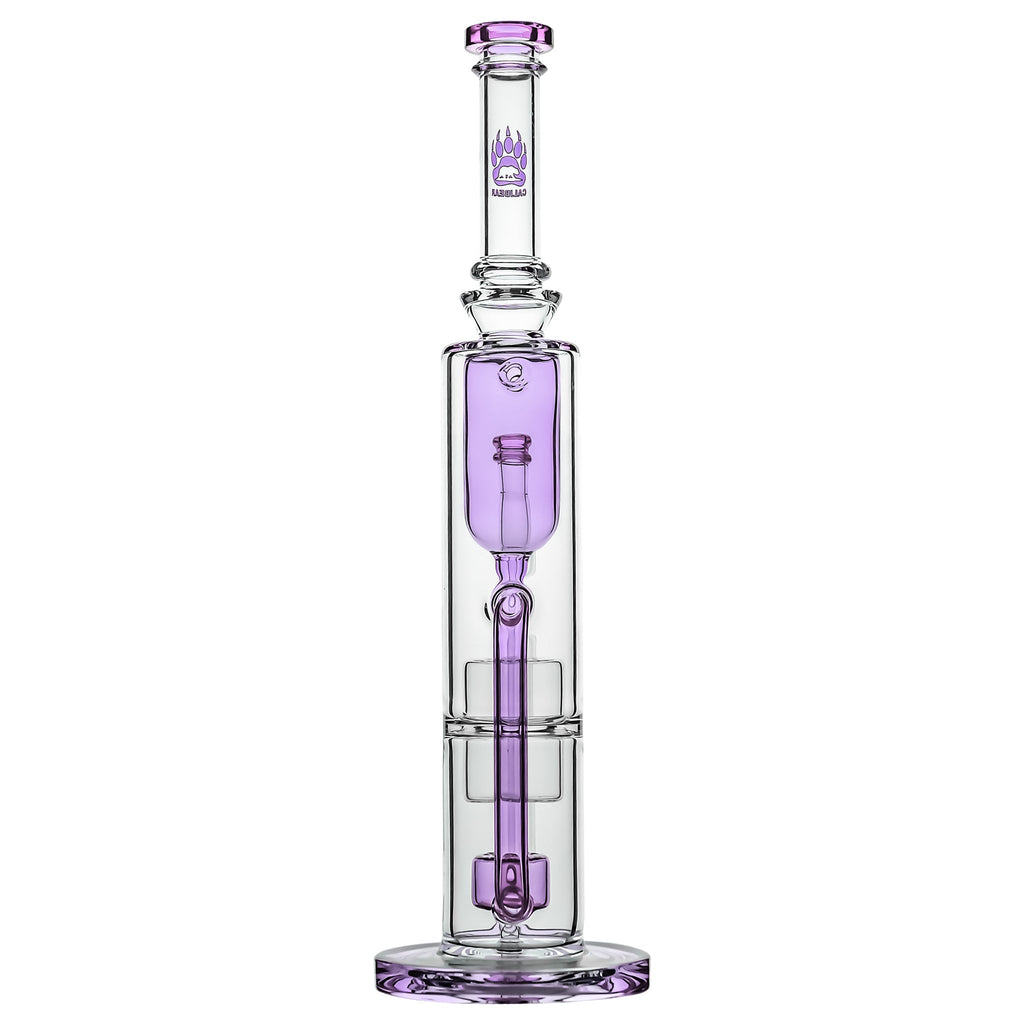 Calibear Pillar Flower Of Life Klein Bong