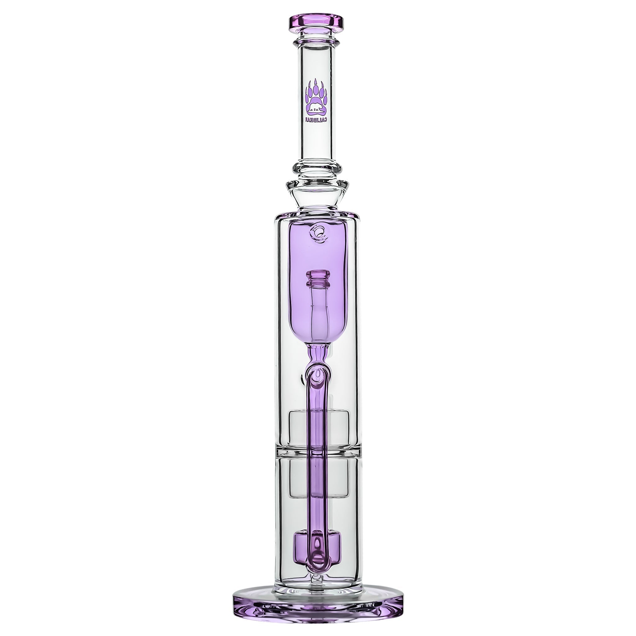 Calibear Pillar Flower Of Life Klein Bong