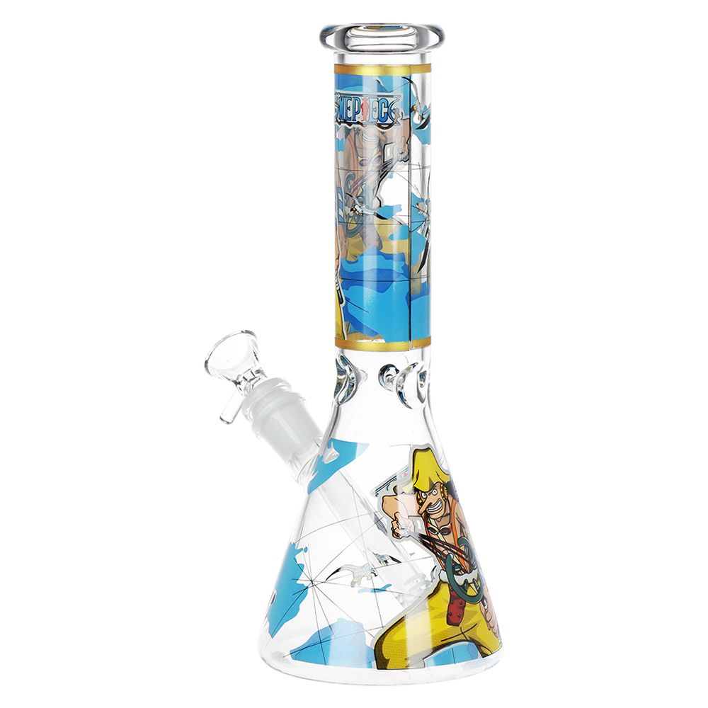 One Treasure Beaker Glass Water Pipe | 10.25" | 14mm F